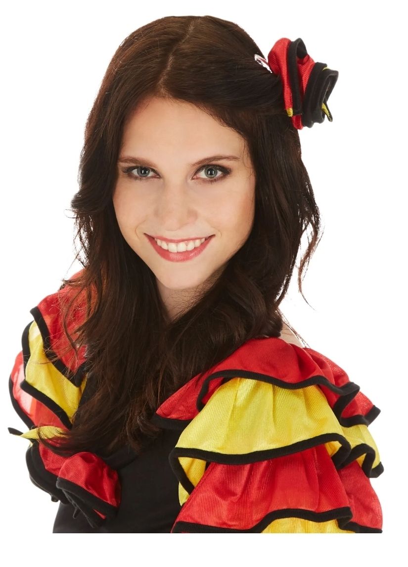 Costumi: Fasnachtskostüm Flamenco Tänzerim – Nuovo e nell'imballaggio originale da Rotkreuz venduto da Fasnachtsparadies