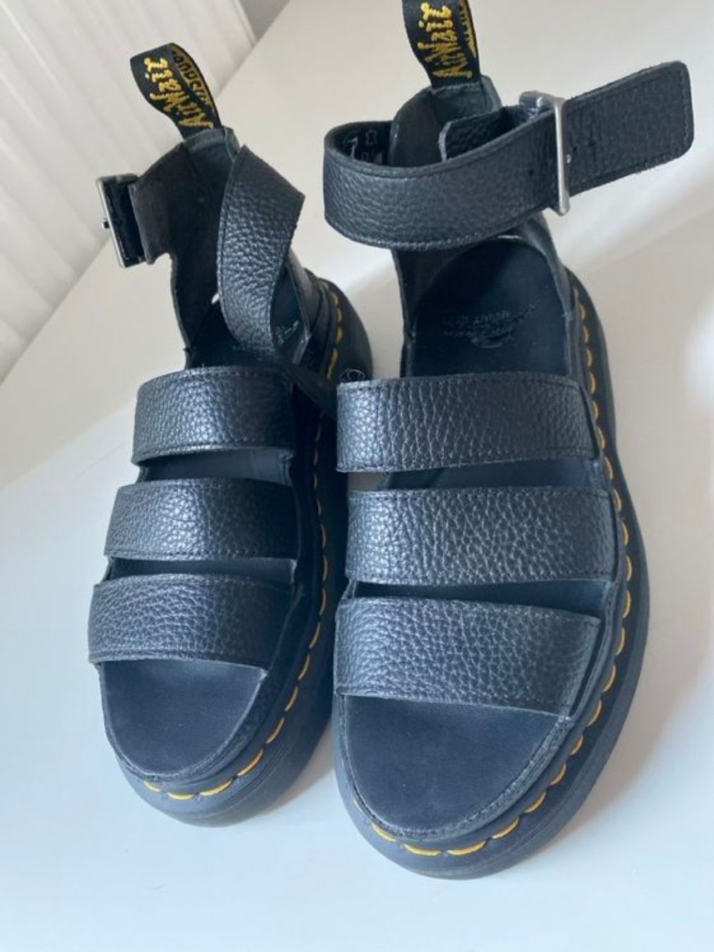 Dr. Martens Scarpe da donna: Sandales Dr Martens Clarissa noires 37 – Usato da Genève venduto da Audrey_Mag 2