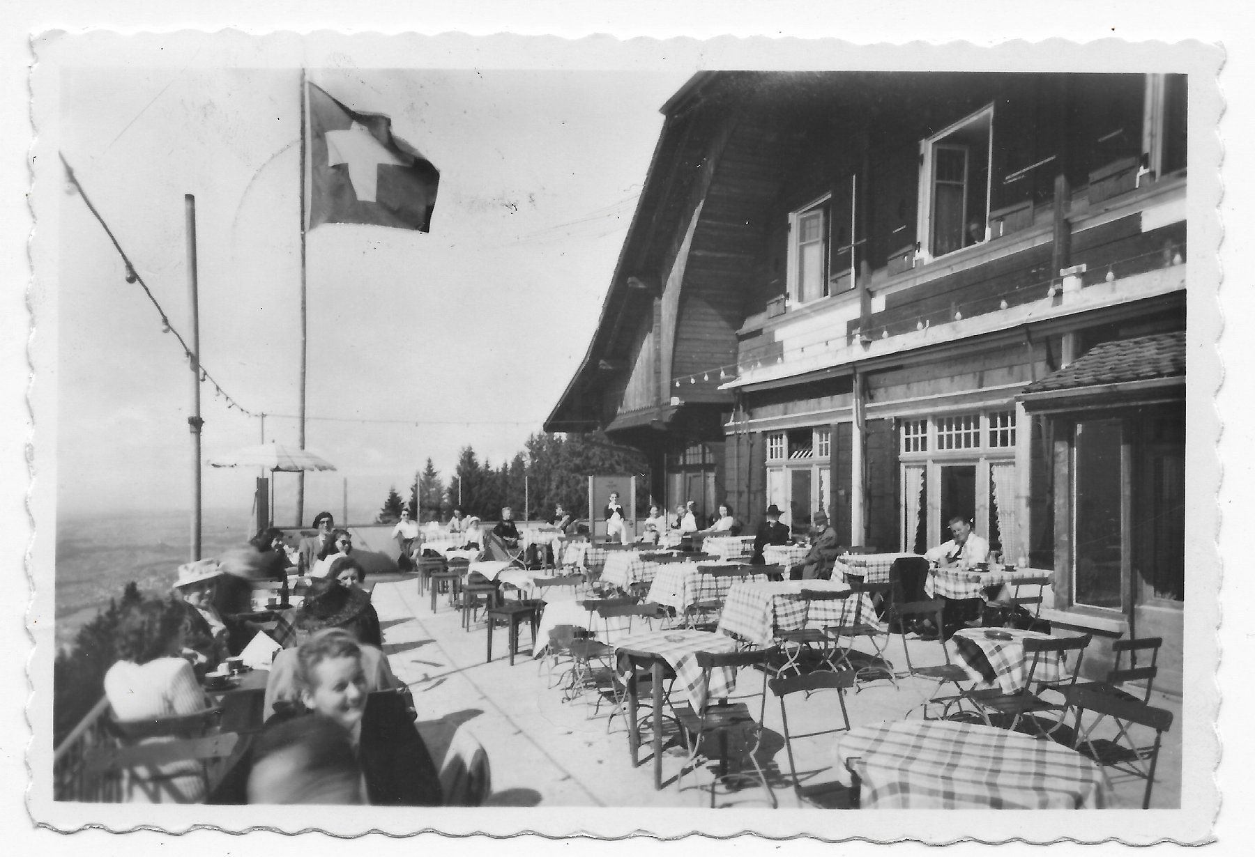 Cartoline postali: Buffet-Restaurant des Pléiades – Usato da Hefenhofen venduto da Richsalz