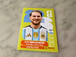 Panini Fussball WM 2026 Sticker Alexis Mac Allister ARG 9
