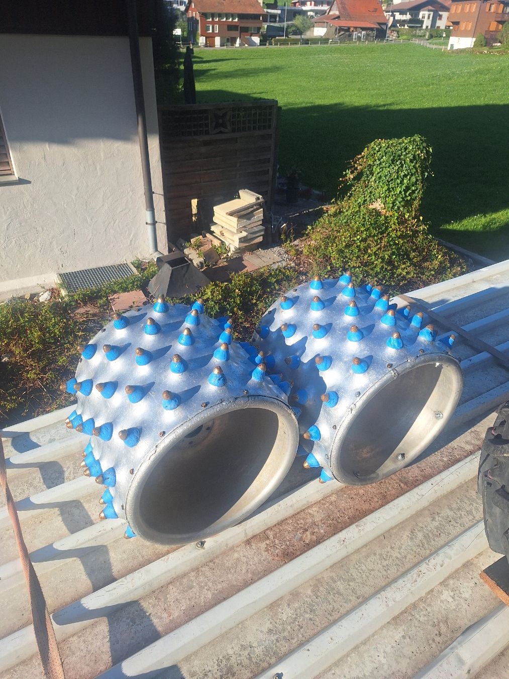 Pneumatici & Ruote complete: Brielmaier Stachelwalzen  – Usato da Emmetten venduto da EC240