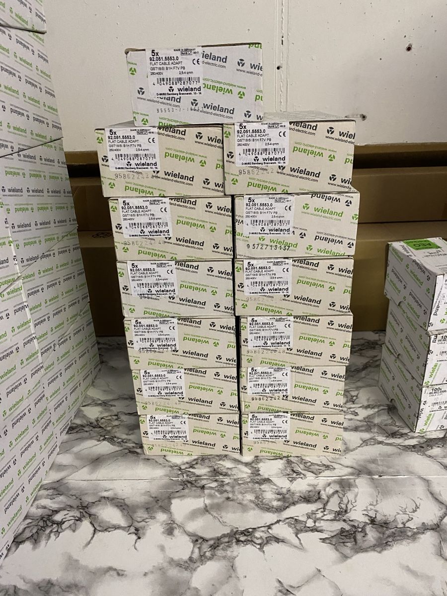 Elektronikbauteile: Flachkabeladapter Wieland – Neu (gemäss Beschreibung) aus Samstagern von Seesam 1