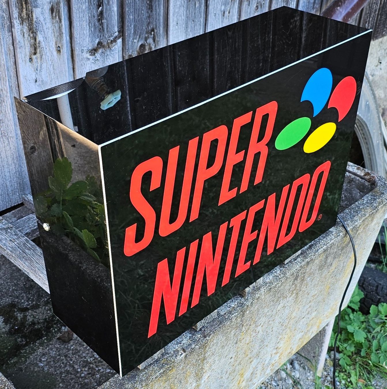 Lampen: Super Nintendo Leuchtreklame – Gebraucht aus Esslingen von Hombi3 3