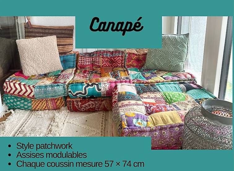 Divani: Canapé patchwork – Usato da Fribourg venduto da cam_w6zx