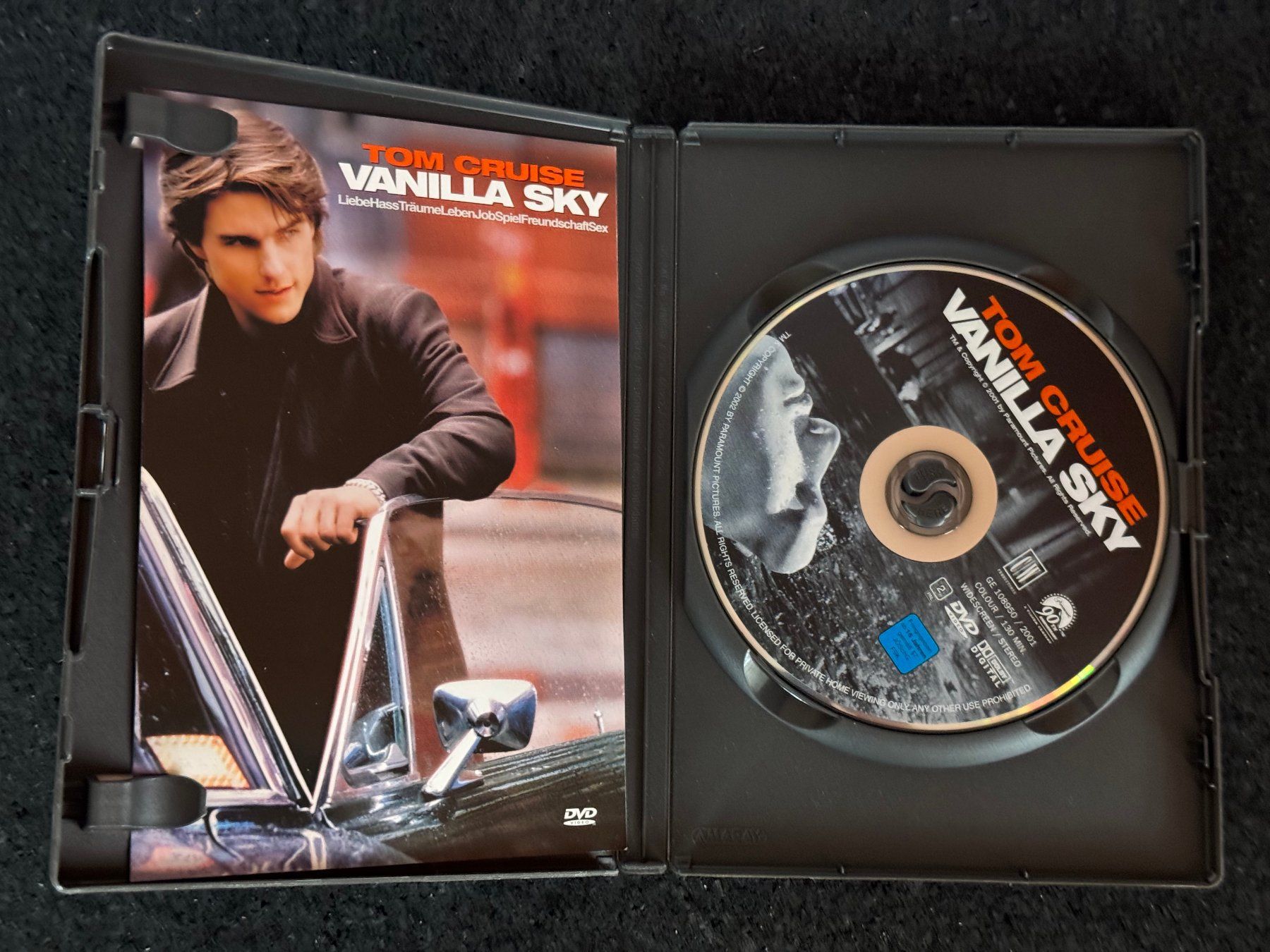 Tutti i DVDs: Vanilla Sky widescreen collection DVD EN/DE Tom Cruise – Usato da Fribourg venduto da tschjoly 4