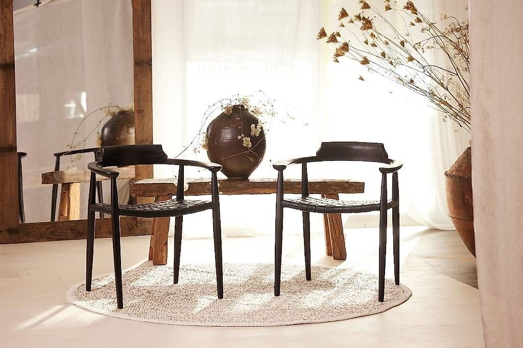 Sedie: Stuhl Noire - 100% handmade - Neu – Nuovo e nell'imballaggio originale da Ramsen venduto da uniquetones.ch