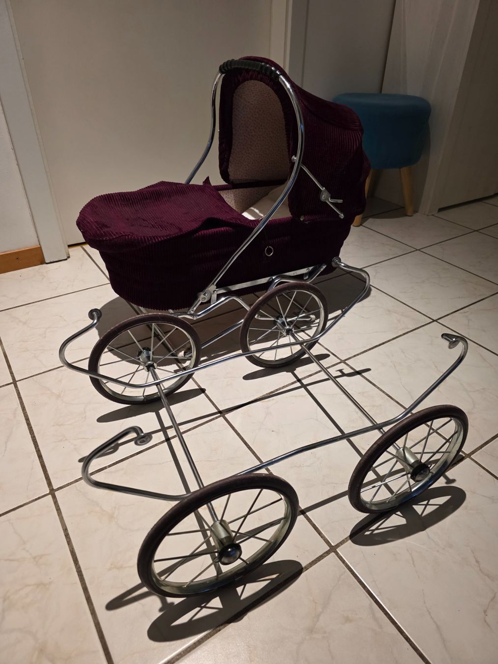 Puppenwagen: Poussette  poupée vintage année 70 – Gebraucht aus Territet von Elixirss 1