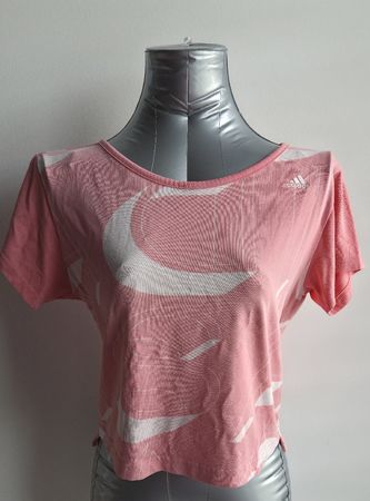 Y2K ADIDAS Crop Top / Sport-Shirt – Modern Vintage, Gr. M