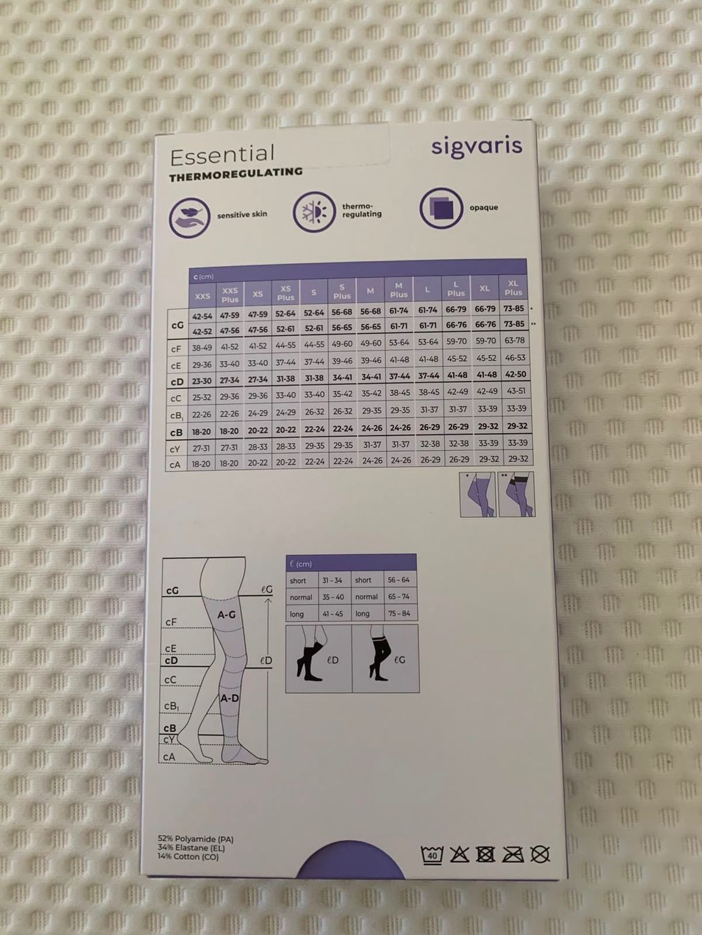 Socken: Kompressionsstrümpfe von Sigvaris Grösse XS/normal – Gebraucht aus Winterthur von schnuregigeli 2