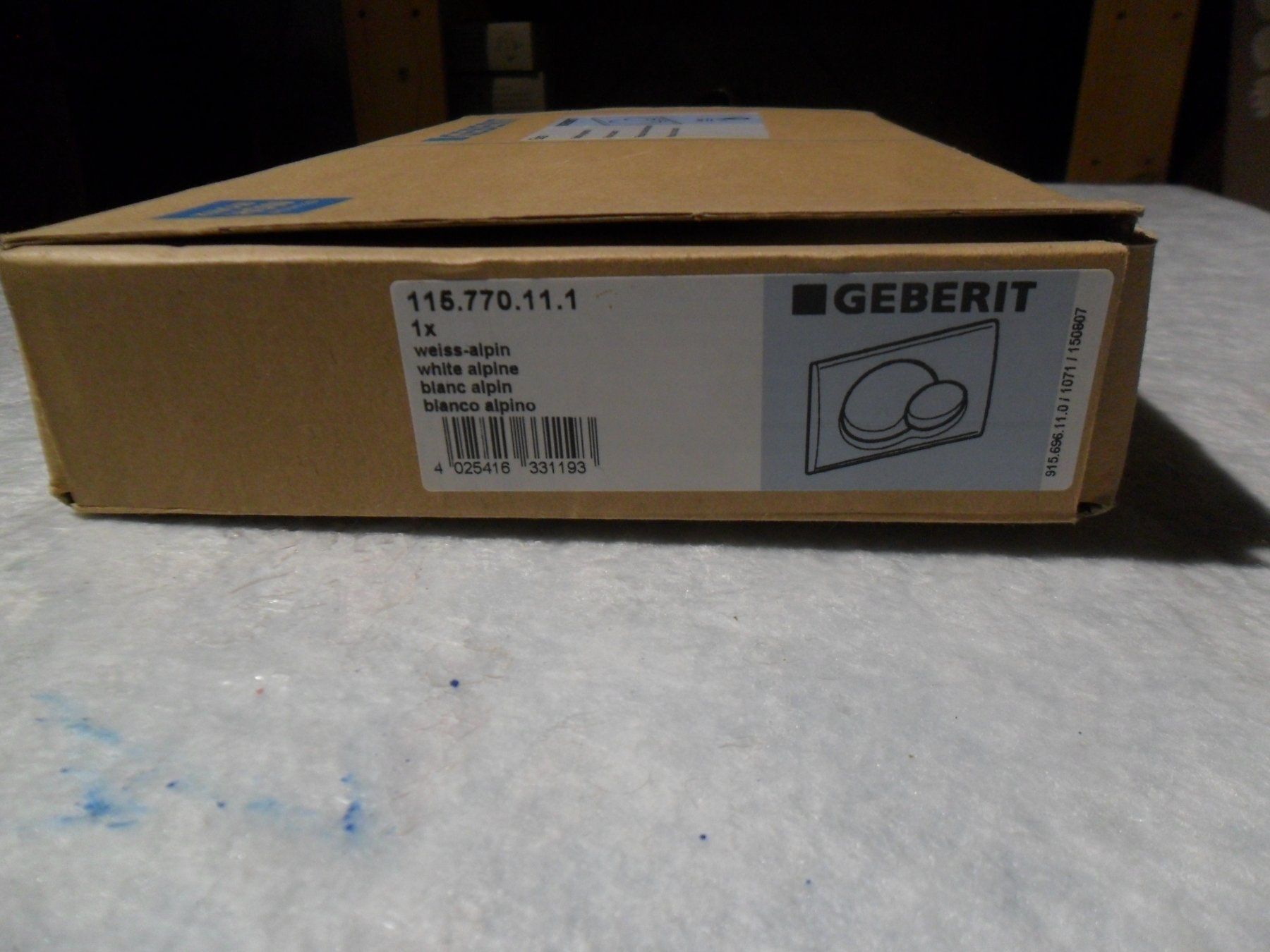 Geberit WC: GEBERIT Drückerplatte SAMBA – Nuovo e nell'imballaggio originale da Aesch BL venduto da isc_85jd 4