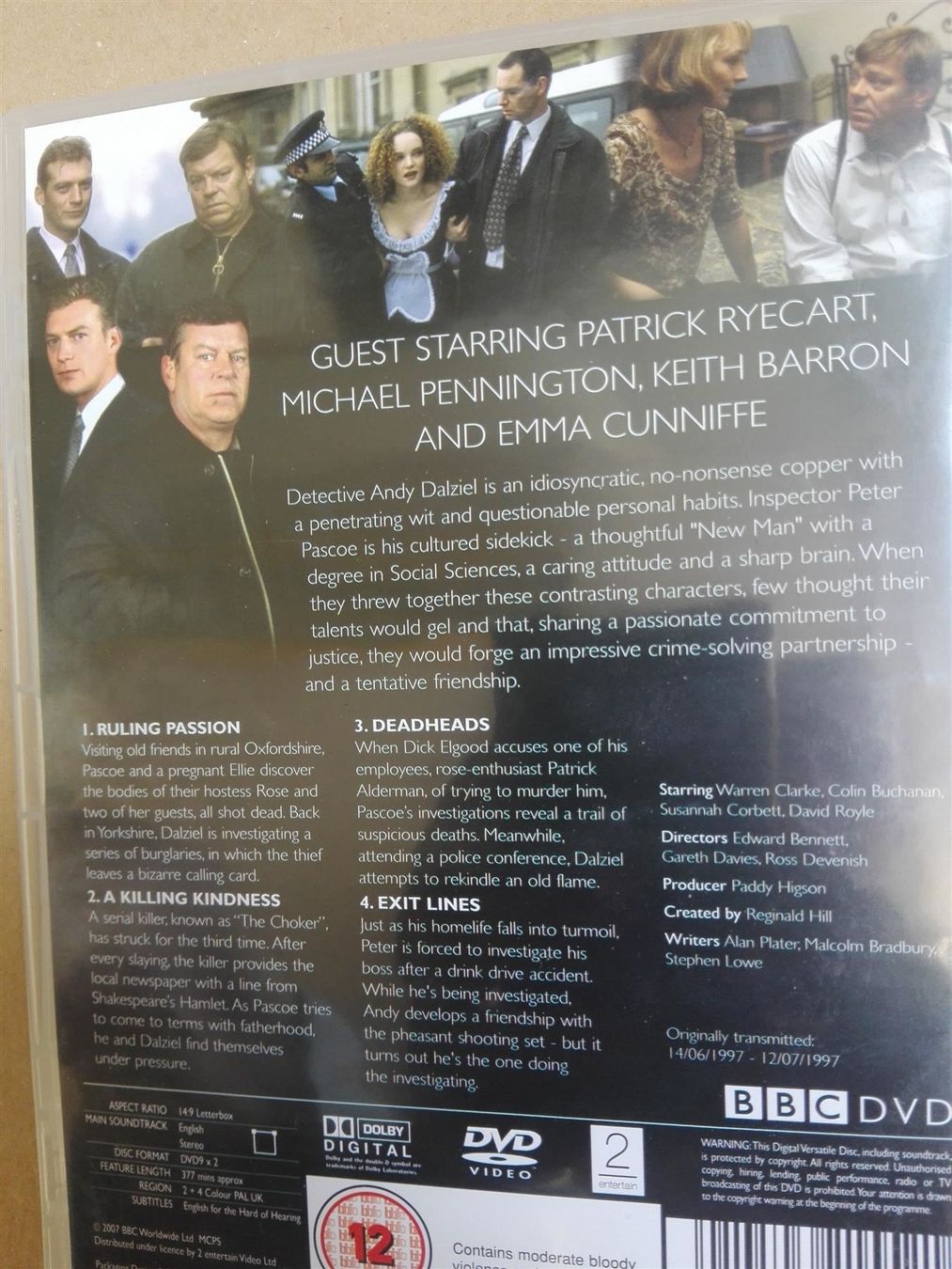 Alle DVDs: Dalziel & Pascoe  (Series 1 & 2)                   UK-Import – Gebraucht aus St.Galllen von elkaphone 5