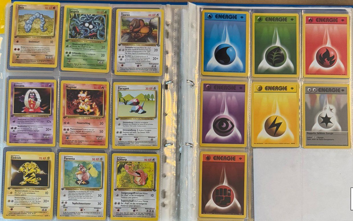 Pokémon Carte collezionabili: Pokemon Karten 1.Edition Sammlung – Usato da Sitterdorf venduto da mat_5c6v 9