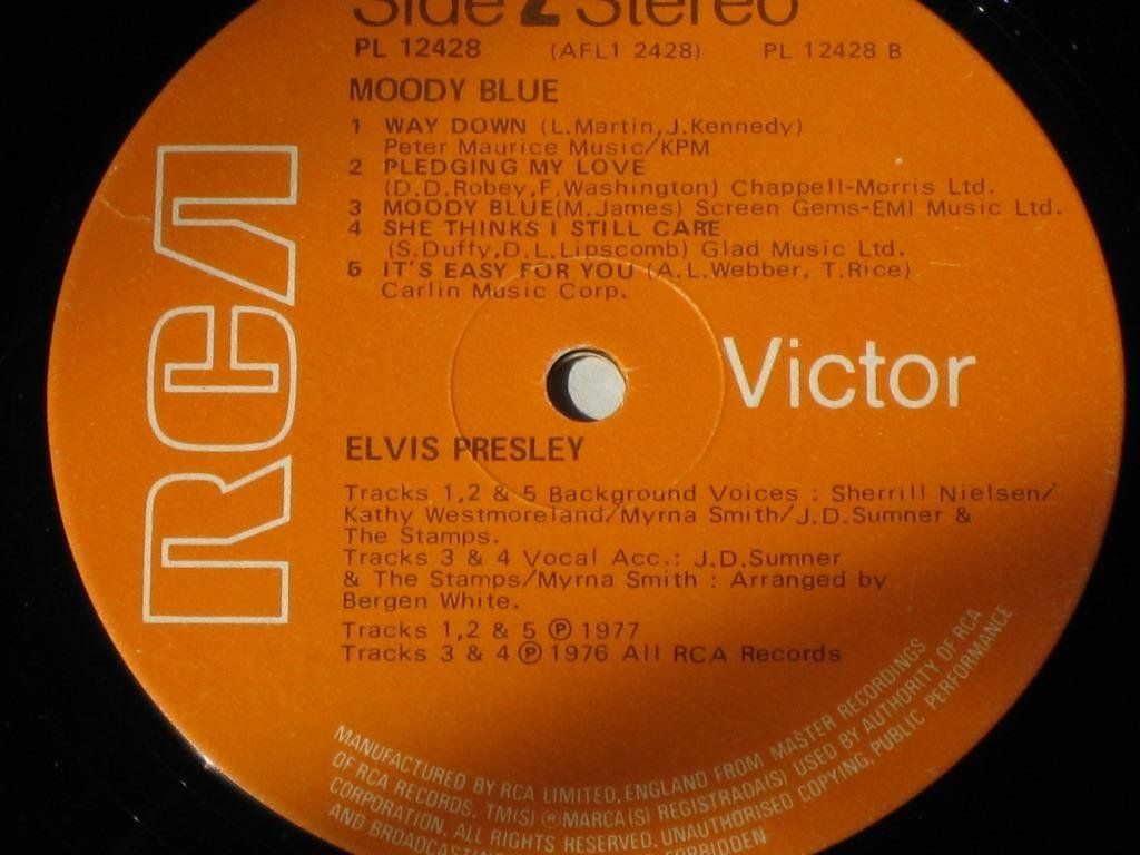 Schallplatten: LP - ELVIS - MOODY BLUES – Gebraucht aus Steckborn von Quo7 2