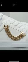 Sneakers weiss mit goldenen Details 37 NEU