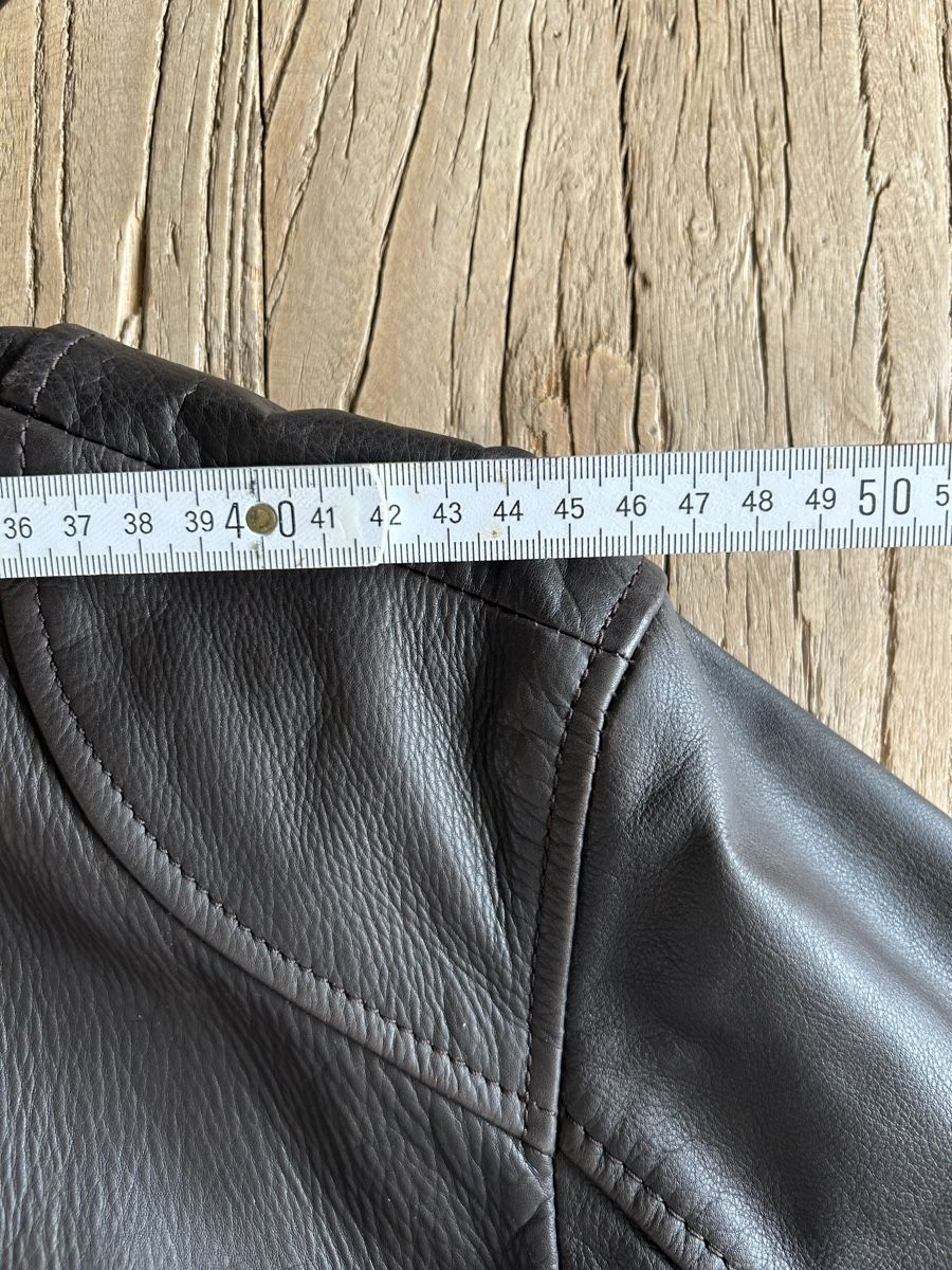 Giacche: Beaver's Lederjacke, Gr. 54, Braun, echtes Leder – Usato da Zürich venduto da Lolaa123 9