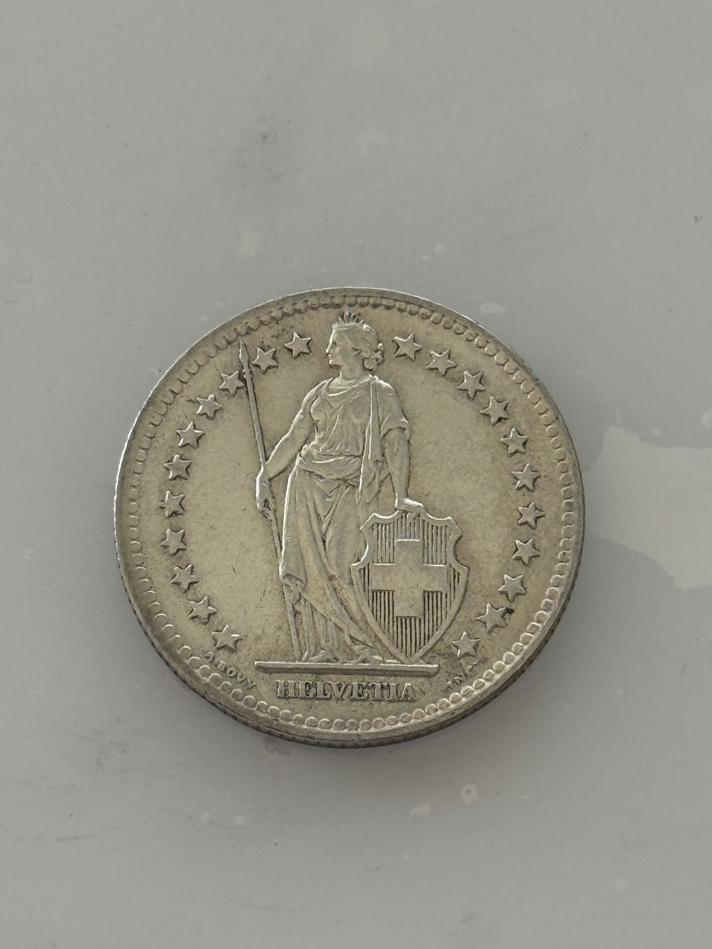 Toutes les monnaies: 2 Franken 1948  Rar – D'occasion à Wallisellen par SWISS_SILVER1 1