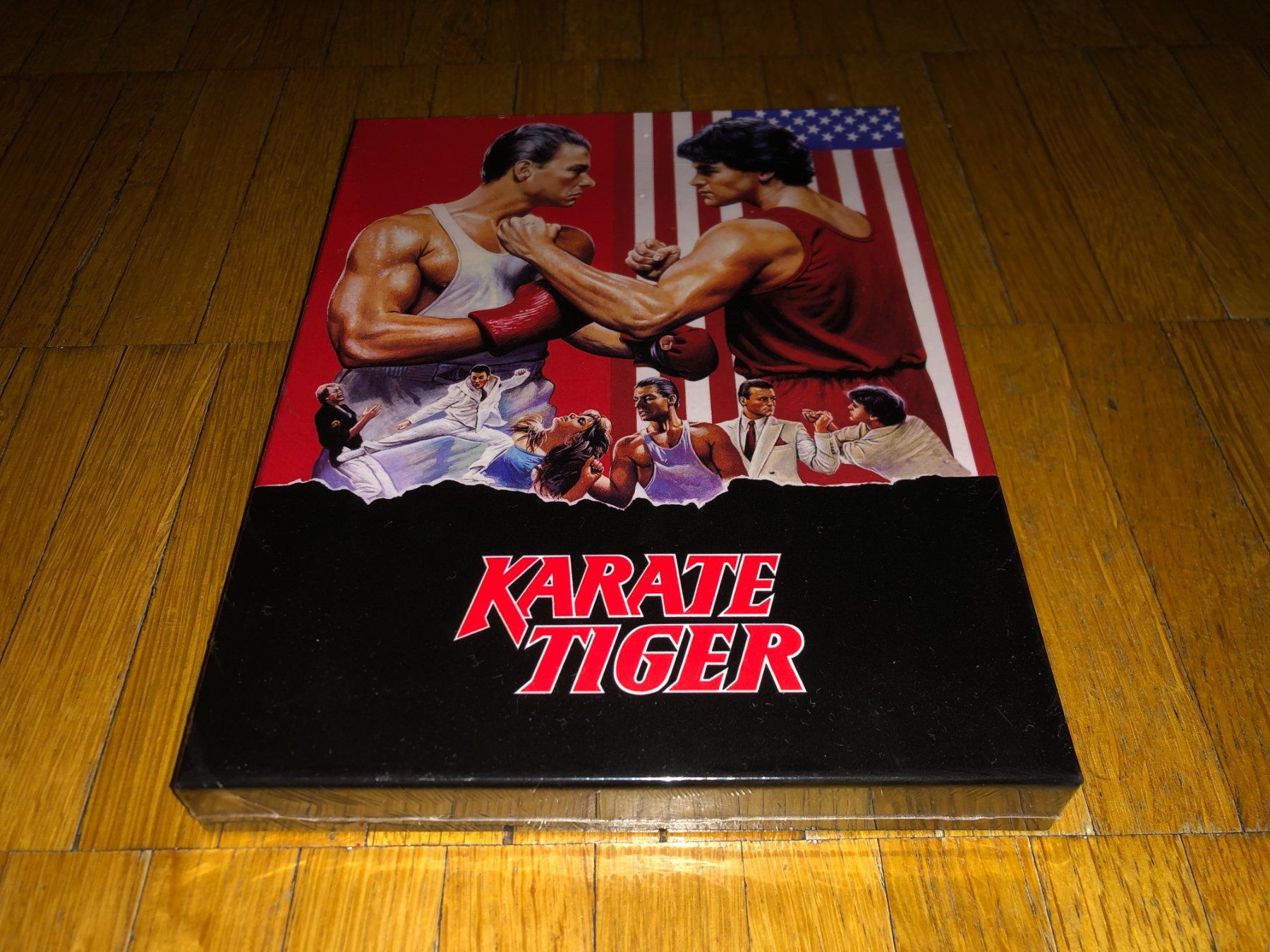 Tutti i DVDs: Karate Tiger - STEEL BOOK - C - UNCUT – Nuovo e nell'imballaggio originale da Basel venduto da havsok