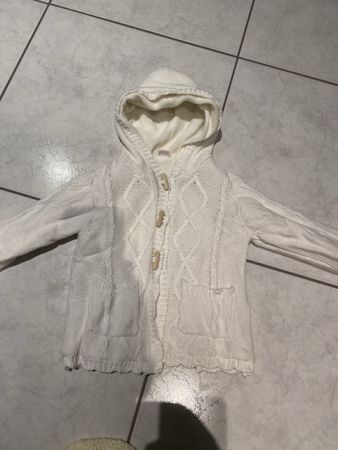 Süsser Strick-Hoodie Gr. 80,  Mädchen