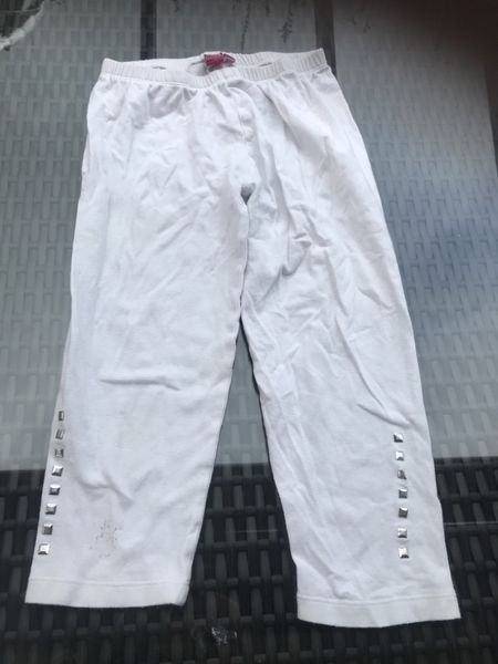 Calze & Collant: Mädchen Leggins weiss 122 – Usato da Bergdietikon venduto da antovale