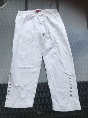 Mädchen Leggins weiss 122