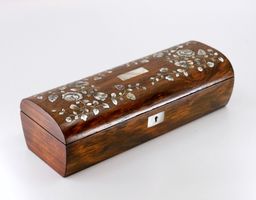 B0427 Antike Schatulle "Boîte à Bijoux" Art Nouveau ~1900