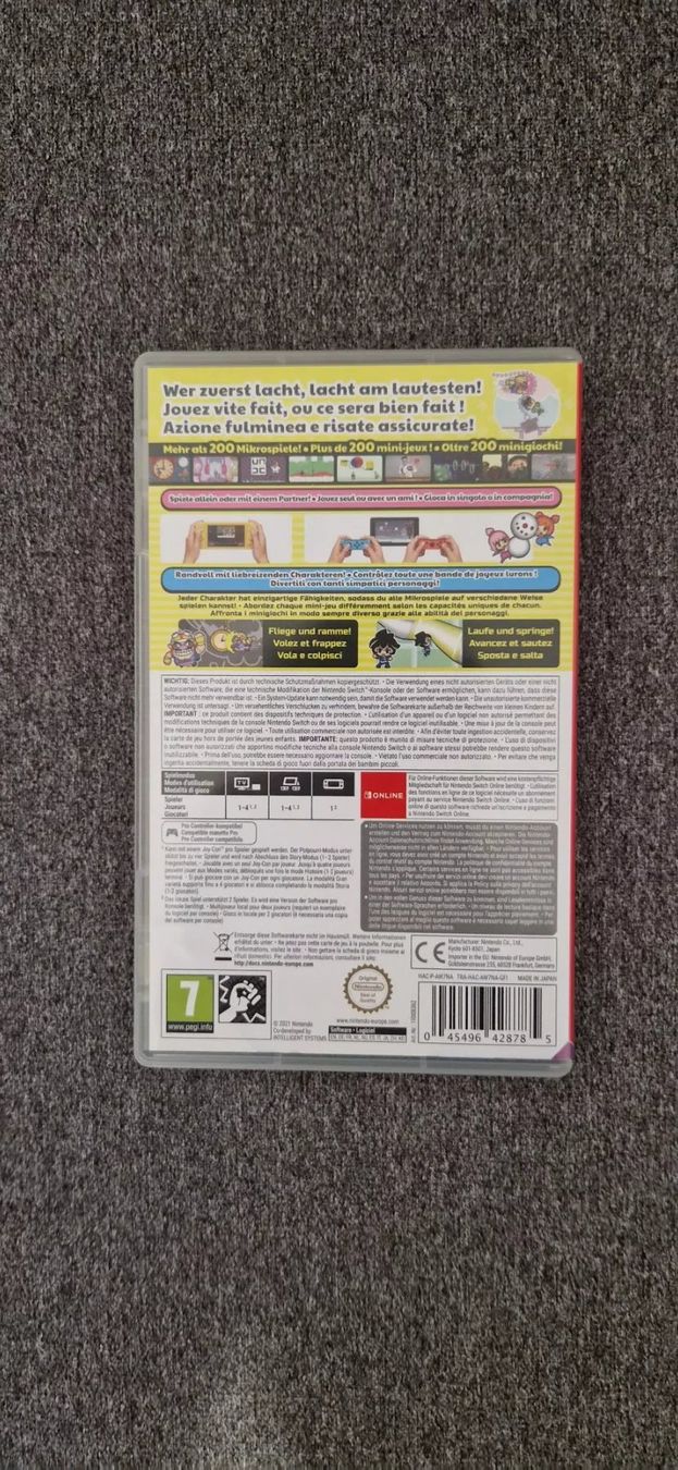 Nintendo Spiele: Wario Ware – Get It together! pour Switch – Neu (gemäss Beschreibung) aus Fleurier von Tortue26 2