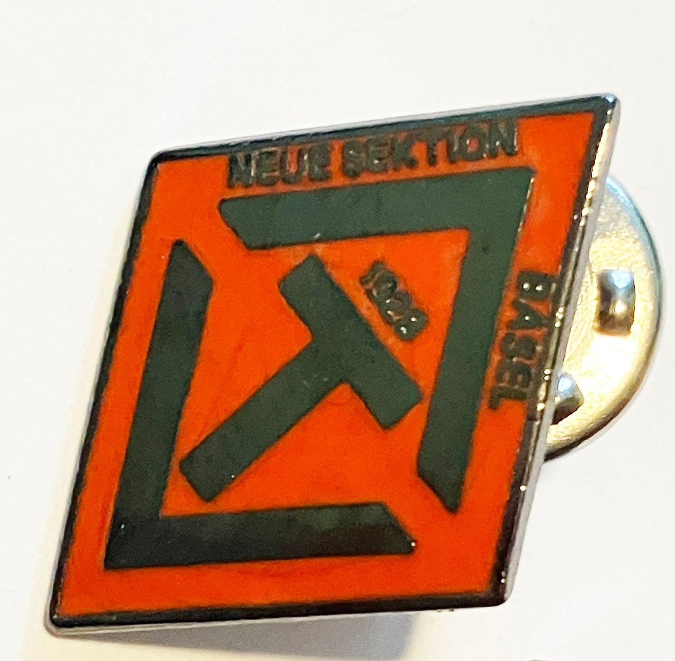 Plaketten & Abzeichen: 2 Pin "Neue Sektion Basel 1928" – Gebraucht aus Basel von djwwpp 1