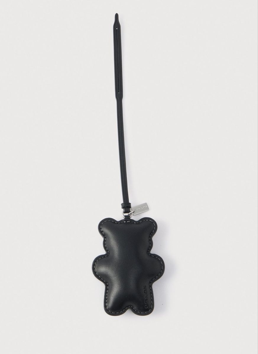 Coach Portachiavi: COACH Puffy Leather Bag Charm – Usato da Herisau venduto da LauraHope