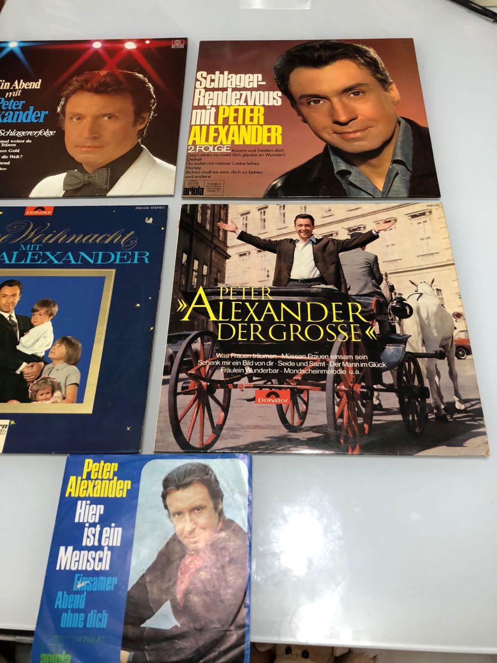 Vinyles: Peter Alexander LP's – D'occasion à Röschenz par Tashroal 3