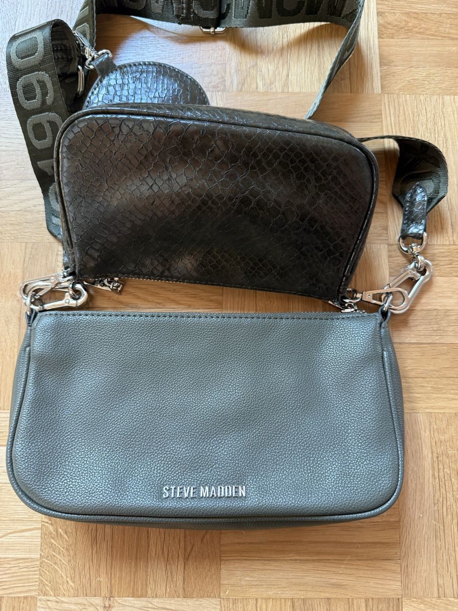Steve Madden Borse da donna: Steve Madden Tasche, olivegrün, neu – Nuovo (secondo la descrizione) da Watt venduto da Steffi84 3