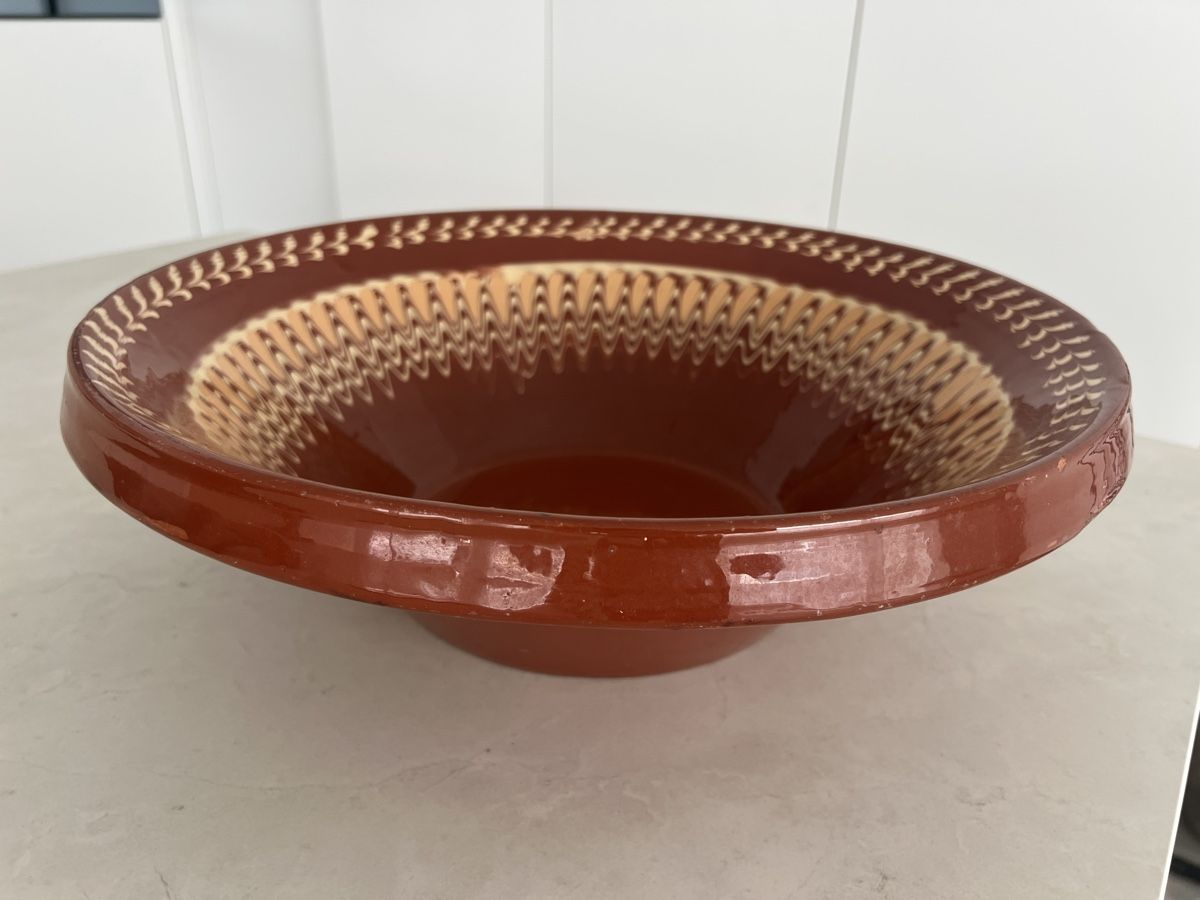 Schalen: Extra large ceramic bowl. 43cm diameter – Gebraucht aus Oberägeri von anv_6z5c