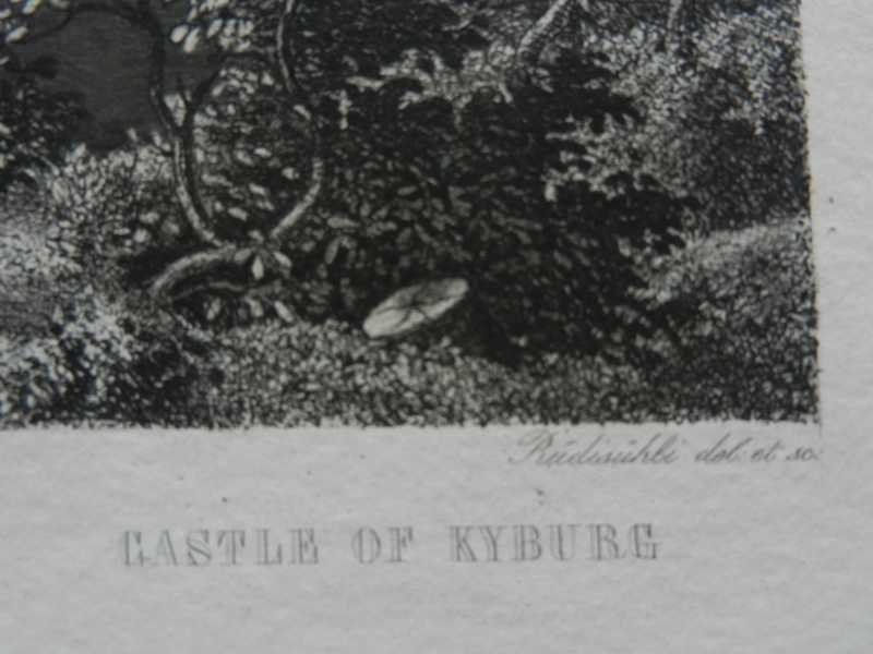 Incisioni: Kyburg Schloss – Usato da Risch venduto da Rischli15 7