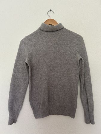 Pull col roulé Benetton en laine mérinos, taille S