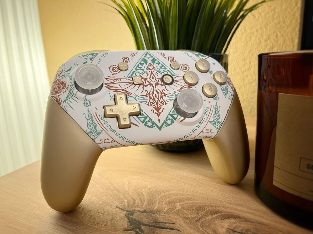 Nintendo Switch Pro Controller Zelda Design Umgebaut (Neu (gemäss ...