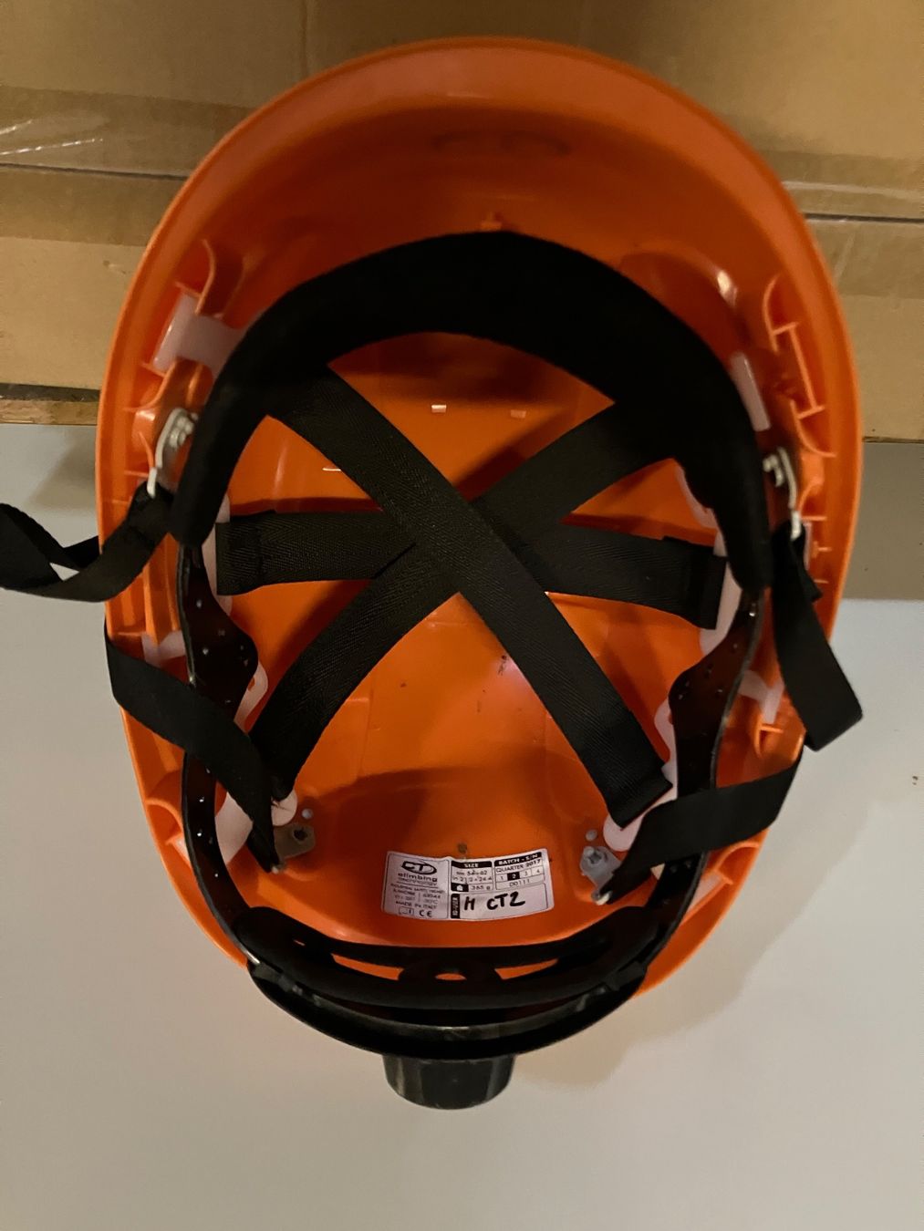 Caschi: Helm CD, Climbing, orange, Gr 54 -62 – Usato da Winterthur venduto da efant12 3