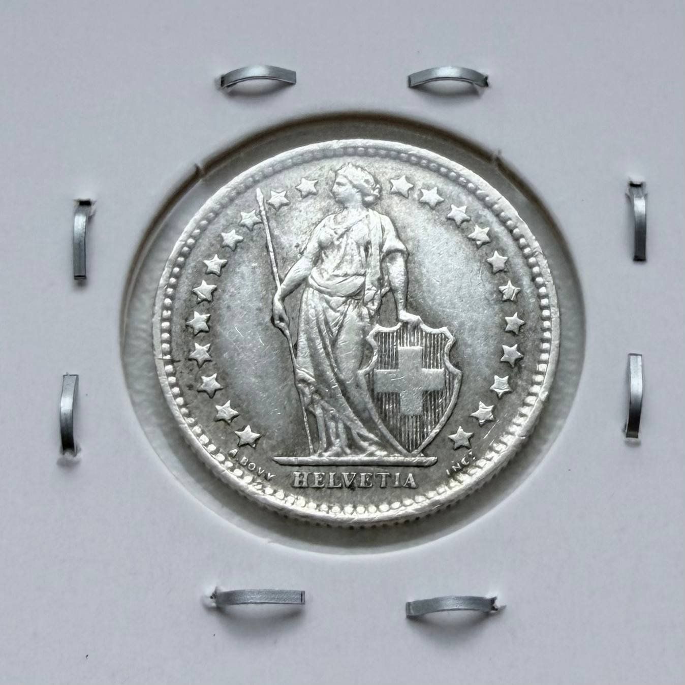 Tutti le monete: 1/2 Franken 1958 B Schweiz Silber – Usato da Sissach venduto da Valeriika