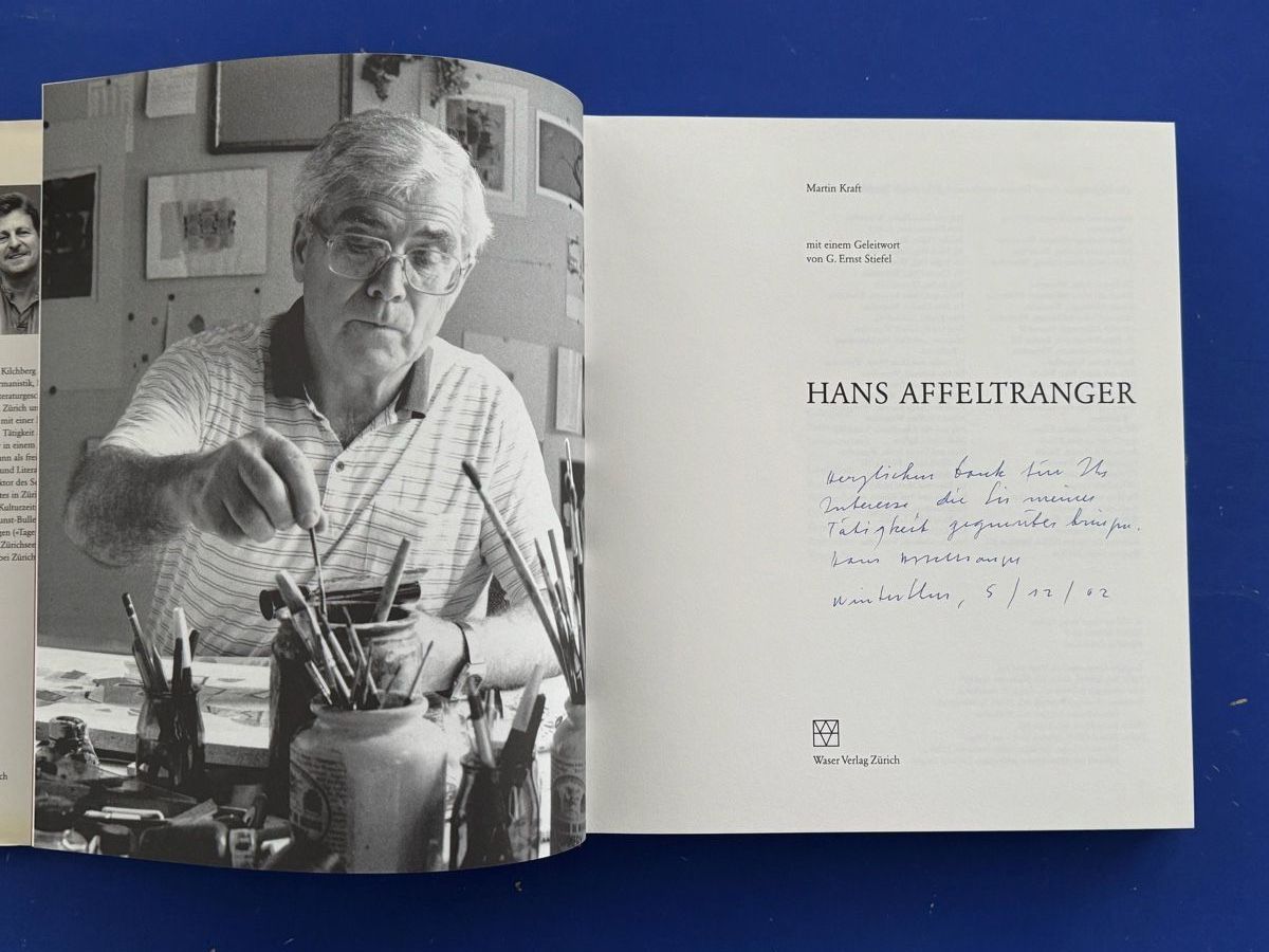 Libri: Hans Affeltranger. mit Widmung – Usato da Adliswil venduto da buch_und_kunst 1