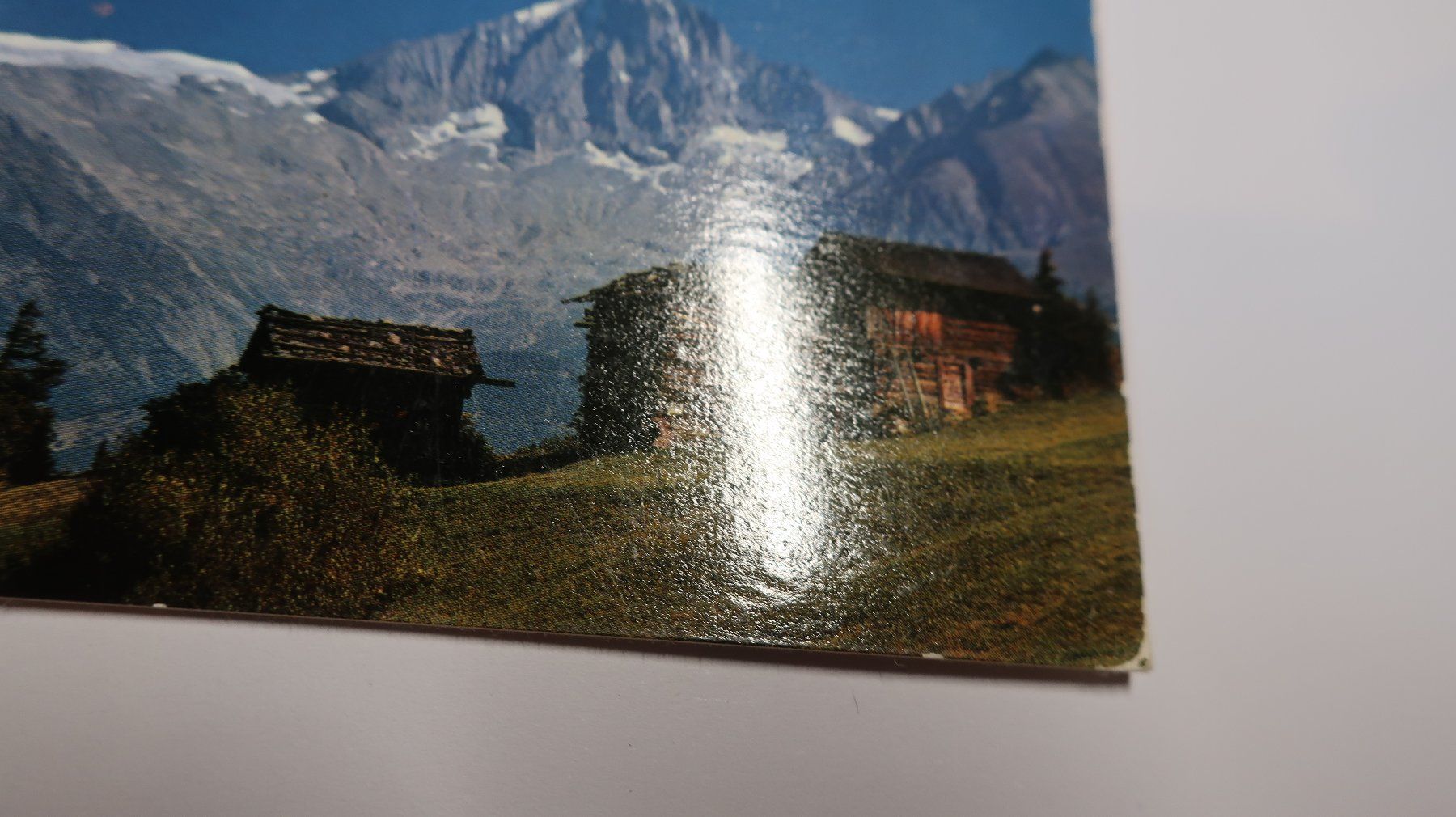 Ansichtskarten: Zeneggen Wallis Multivues  1971 – Gebraucht aus Cormoret von Pascalll2001 3