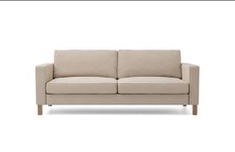 Canapé beige confortable ikea karlstad