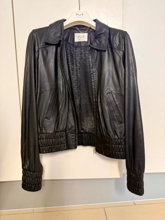 Gut erhaltene Lederjacke von Madonna H&M,