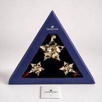 Swarovski 2021 Stern Set 3er Champagner OVP