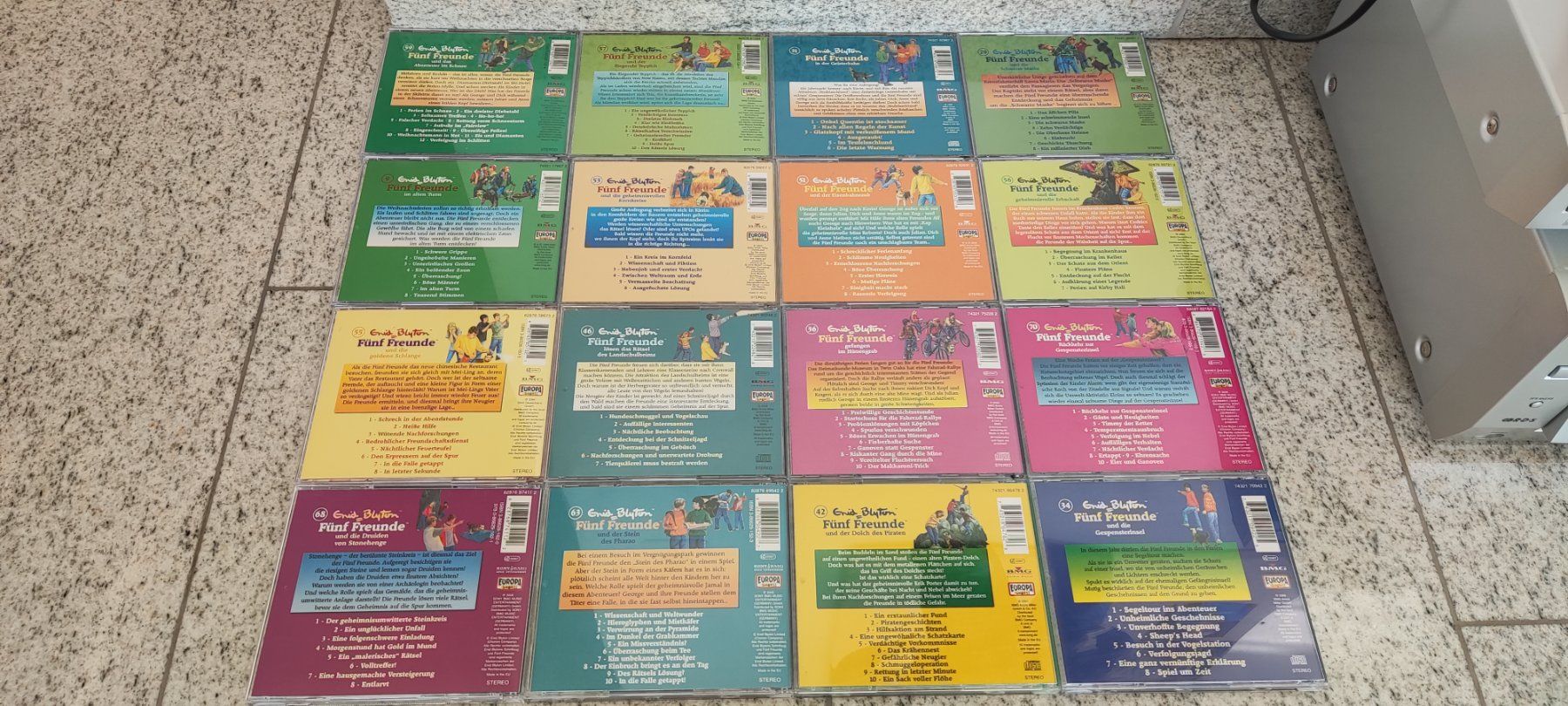 Hörbücher: Fünf Freunde CDs - 16 Stück – Gebraucht aus Schongau von Retro_Shop 3