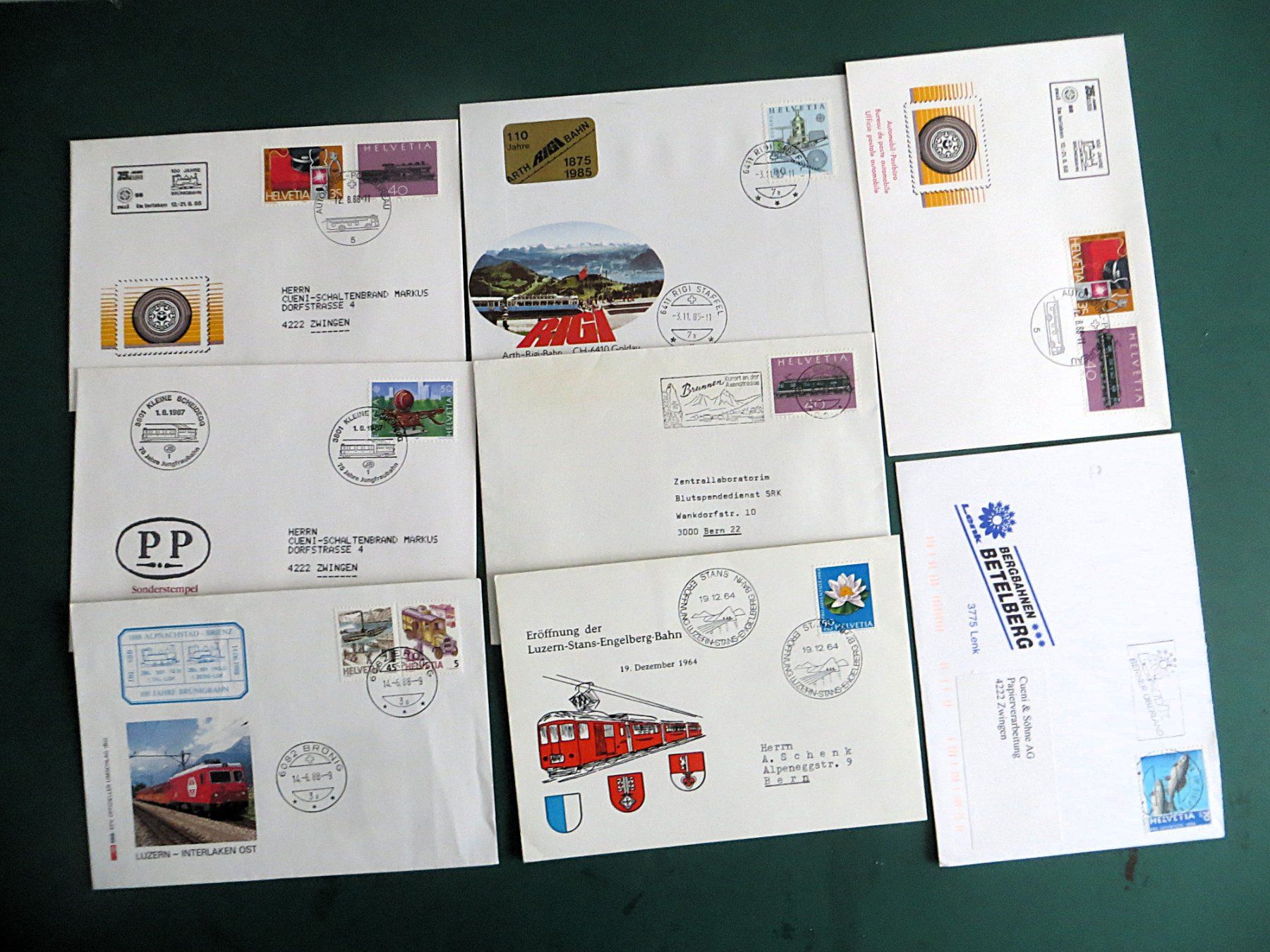 Tutti i francobolli: Briefmarken + FDC – Usato da Zwingen venduto da Hemafa 4