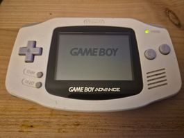 Nintendo Game Boy Advance AGB-001 blanche – avec housse
