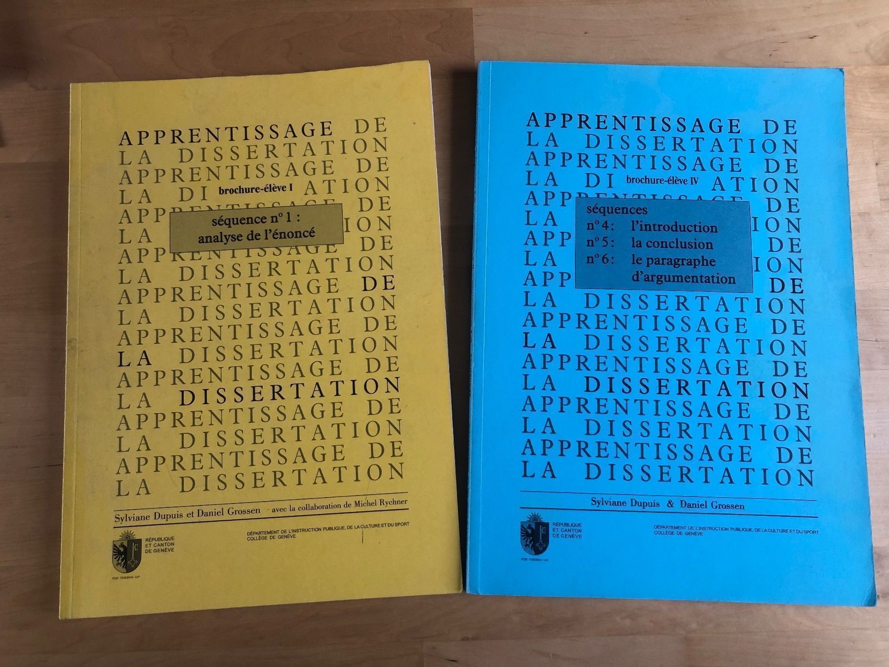 Libri: Apprentissage de la dissertation séquences 1 & 4-5-6 – Usato da St-Aubin FR venduto da Tiweety