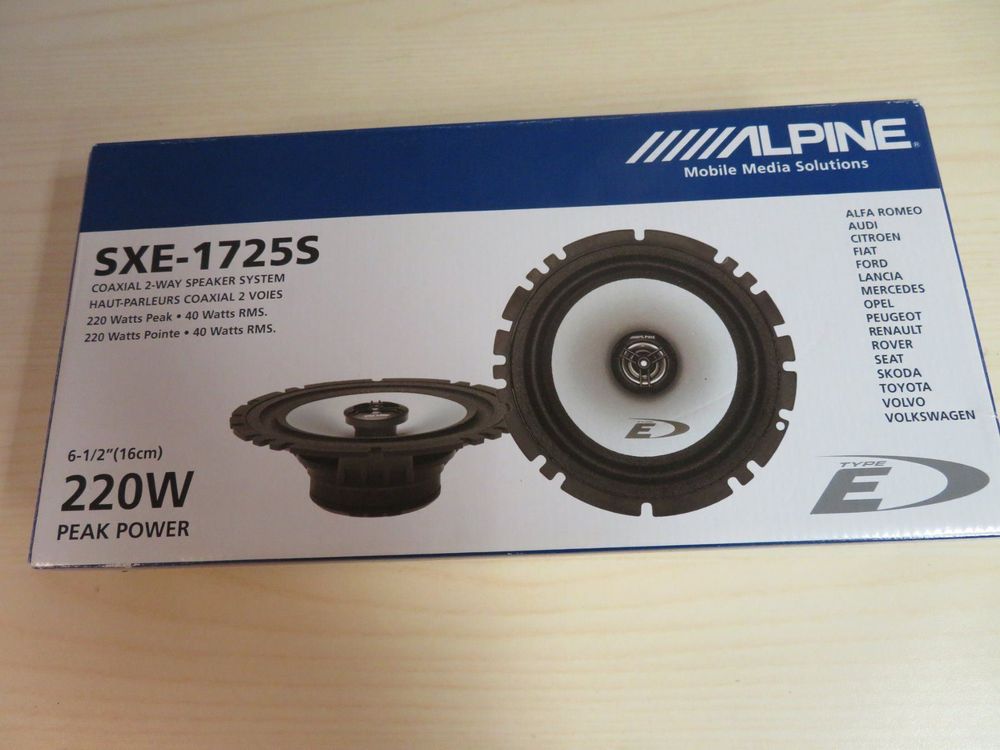 Kit 2 Altoparlanti Posteriori Per Fiat Grande Punto - Casse Coassiali 1025/1025s Con Adattatori E Supporti