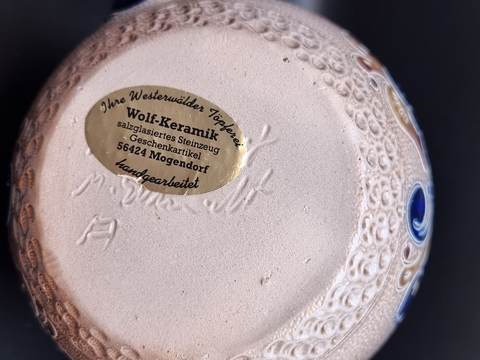 Caraffe: BIER Keramik Krug – Usato da Helgisried venduto da zuegli.24 3