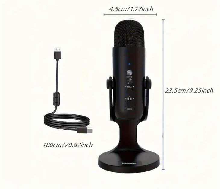 Microfoni: USB Pro Studio-Mikrofon Kondensator – Nuovo e nell'imballaggio originale da Châtelaine venduto da topshop.switzerland 3