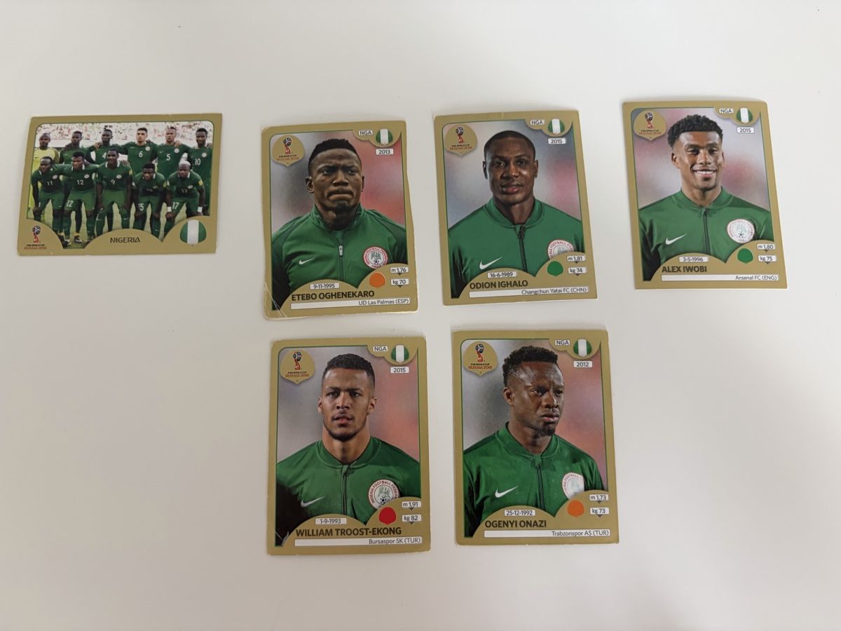 Autocollants: Fussball Panini Stickers WM 2018 – D'occasion à St. Gallen par nor_tsd9 7