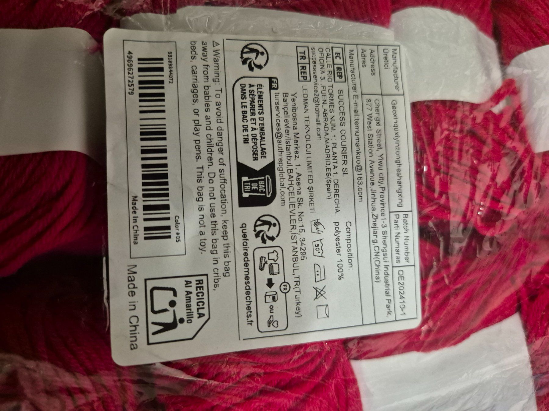 Lana: Strickgarn-Set: Synthetisch – Nuovo e nell'imballaggio originale da Läufelfingen venduto da Netti04 1